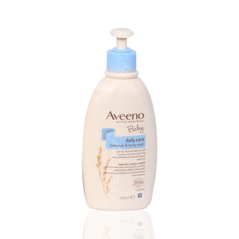Aveeno Baby Hair & Body Wash 300ml - Image 3