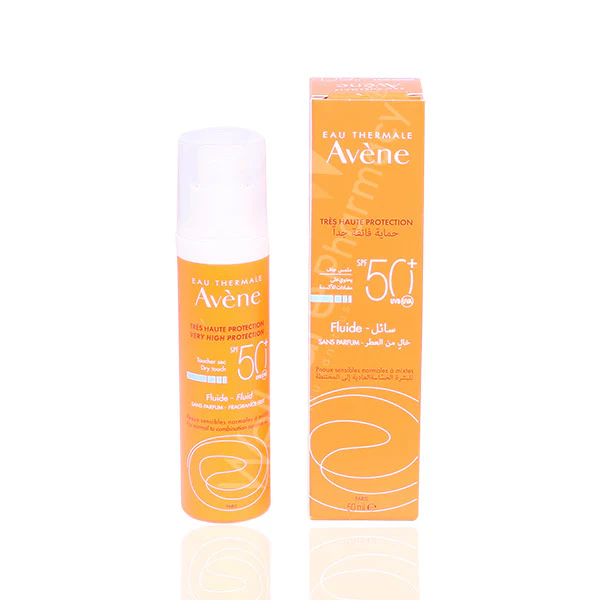 Avene 1+1 Spf50+ Antioxidant Fluid Fragrance Free 50ml - Image 3