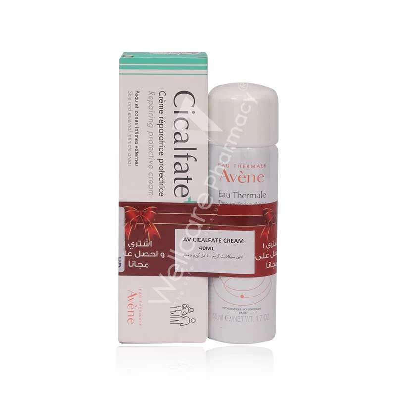 Avene Cicalfate Cream 40ml+avene Thermal Water 50ml Free - Image 3