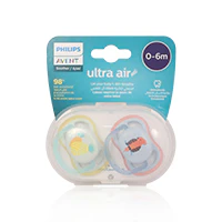 Avent Ultra Air Animals Soother 0-6m 2'S - Image 2