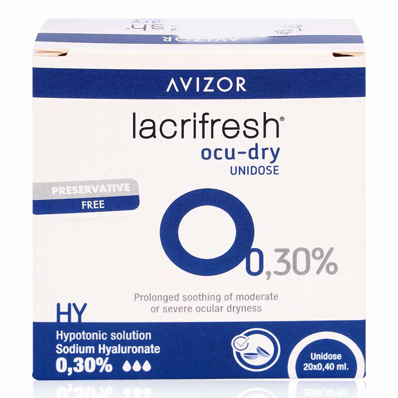 Avizor Lacrifresh Ocu-Dry 0.30% Unidose 20x0.4ml