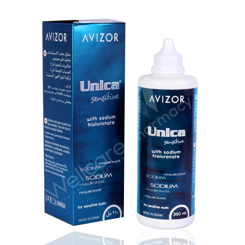 Avizor Unica Sensitive Solution 350ml - Image 3