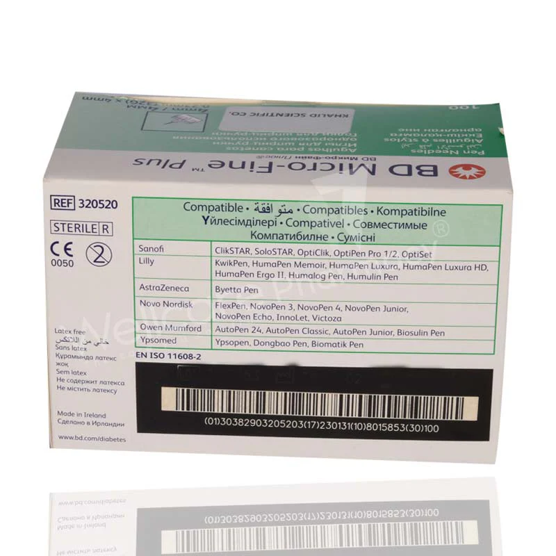 Bd Micro Fine Needle 32g X 4mm 100'S - Image 3