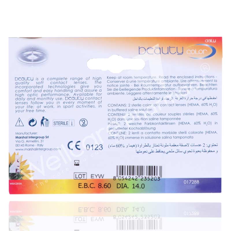 Beauty Daily Color Lens Dark Blue 2'S - Image 3