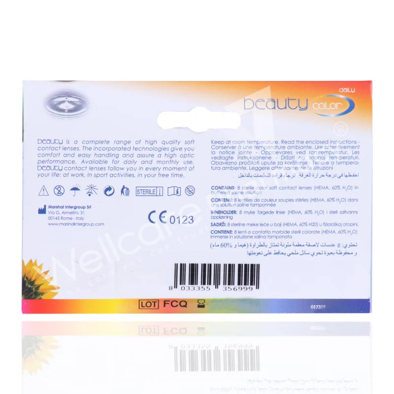Beauty Daily Color Lens Pearl 8'S Gray - Image 3