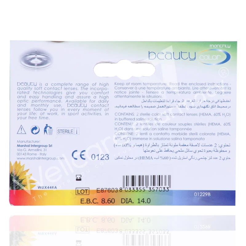 Beauty Monthly Color Lens Blue 2'S - Image 3