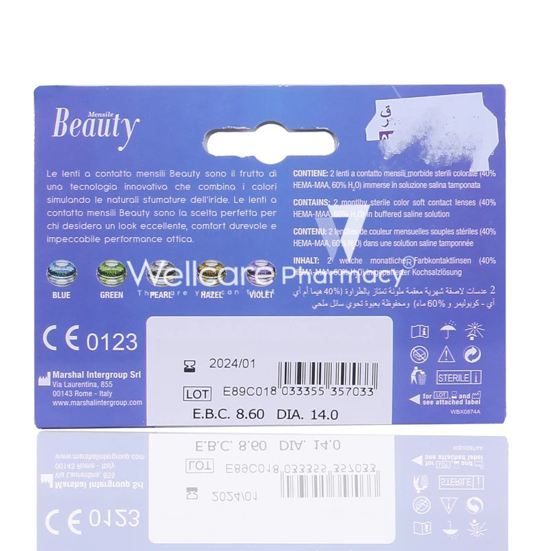 Beauty Monthly Triple Color Lens Blue 2'S - Image 3