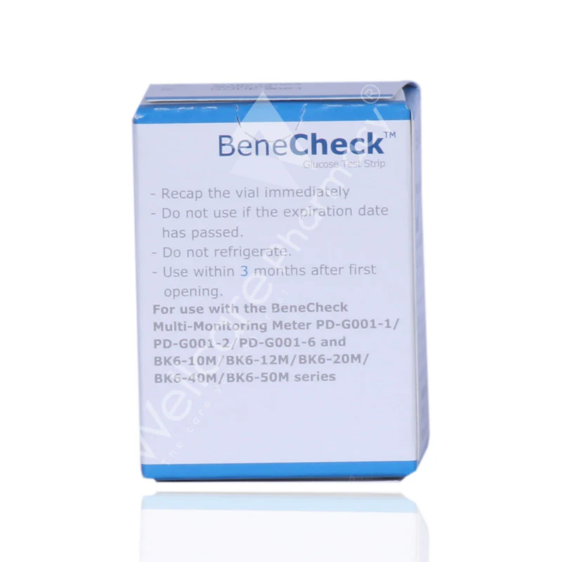 Benecheck Blood Glucose Strip 25'S - Image 3