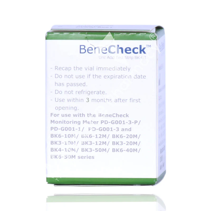 Benecheck Uric Acid Strips 25'S - Image 3