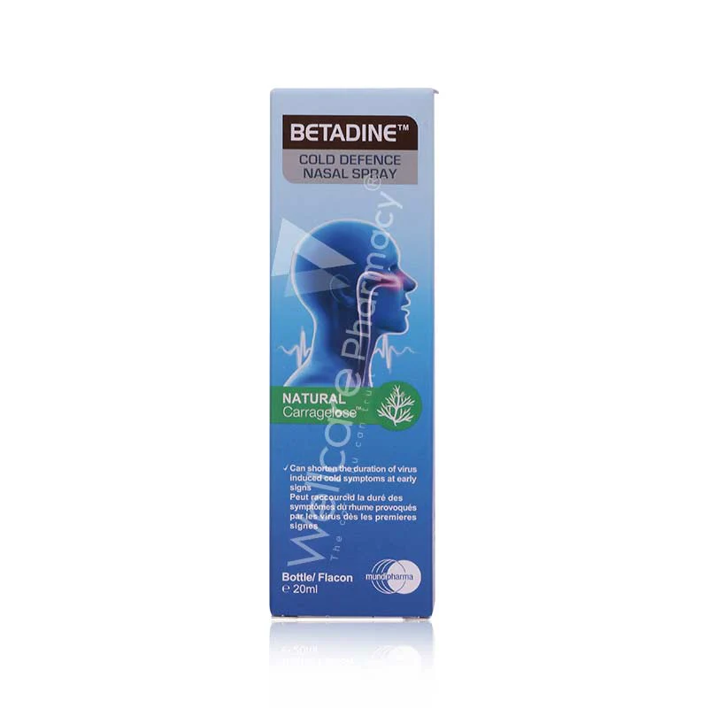 Betadine Cold Defence Nasal Spray 20ml