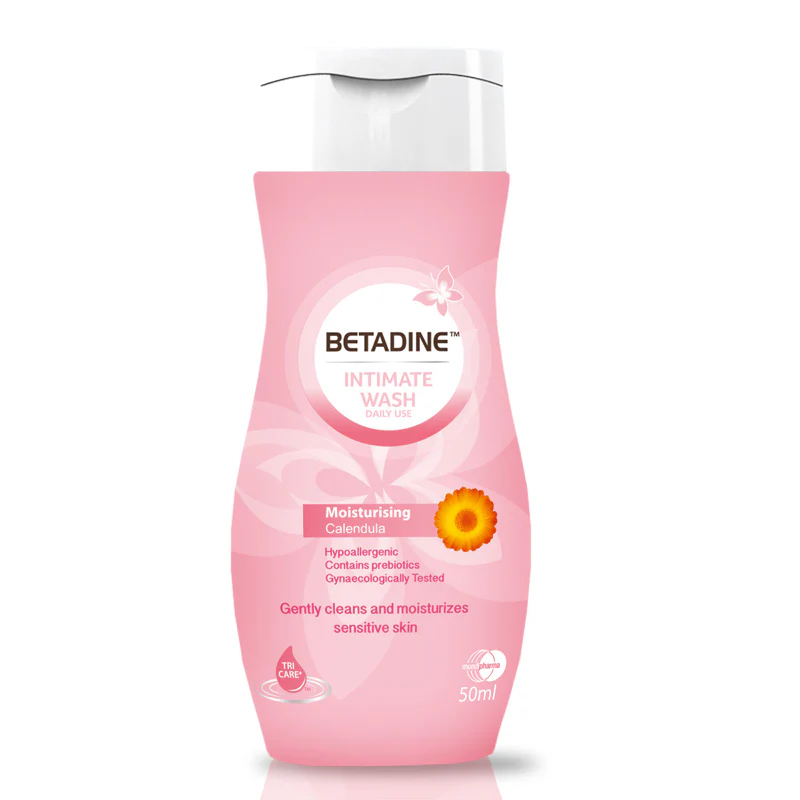 Betadine Intimate Wash Daily Moisturing Calendula 50ml - Image 3
