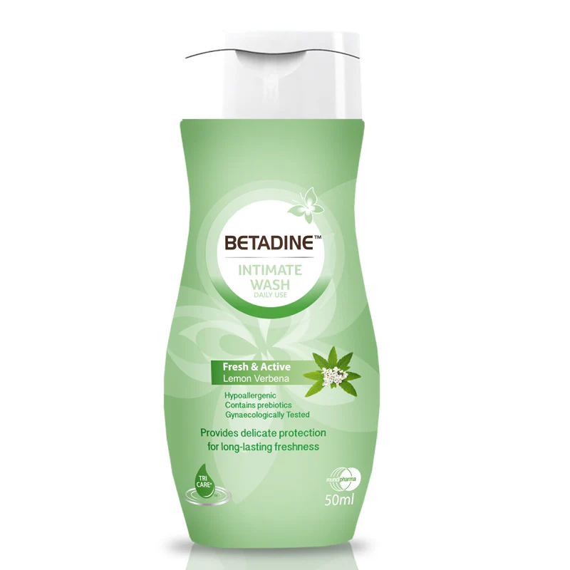 Betadine Intimate Wash Fresh Active Lemon Verbena 50ml - Image 3