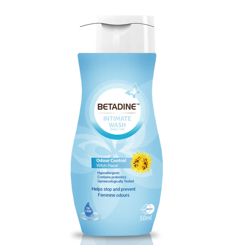 Betadine Intimate Wash Odour Control Witch Hazel 50ml - Image 3
