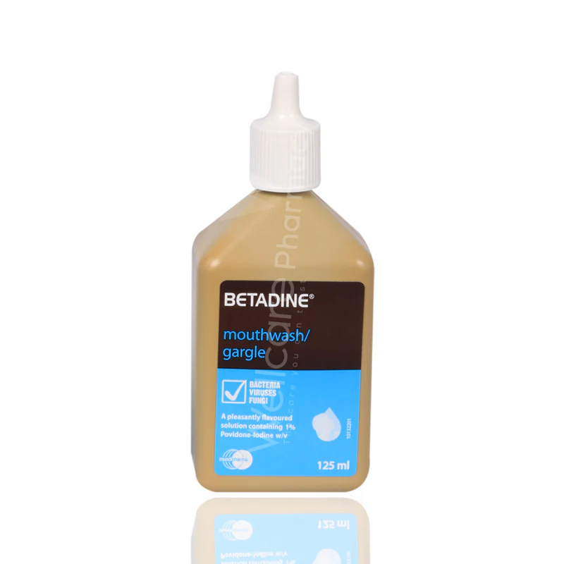 Betadine Mouth Wash 125ml - Image 4