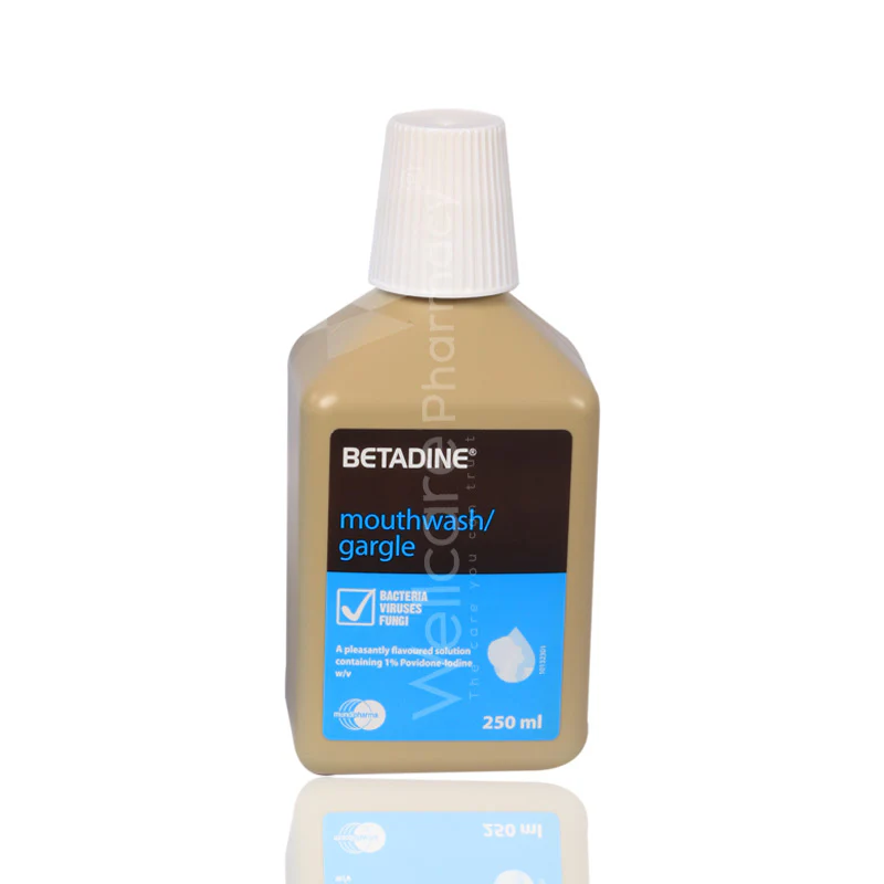 Betadine Mouthwash 250ml - Image 4