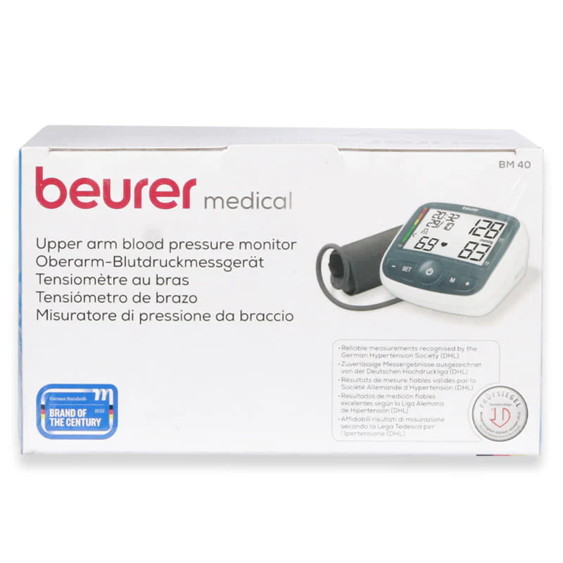 Beurer Bm40 Upper Arm Blood Pressure Monitor With Adaptor - Image 3