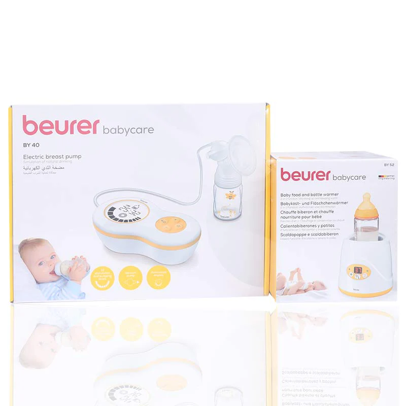 Beurer By40 Electric Breast Pump + By52 Food&Bottle Warmer