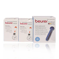 Beurer Gl50/Gl44 Code Free Strips 100s+beurer Lancet 100'S - Image 2