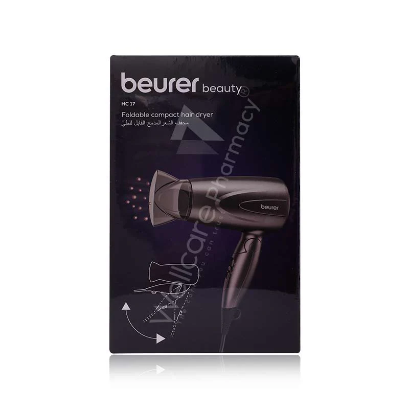 Beurer Hc17 Foldable Compact Hair Dryer