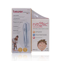 Beurer Ht15 Lice Comb+nitolic Solution With Comb 50ml - Image 2