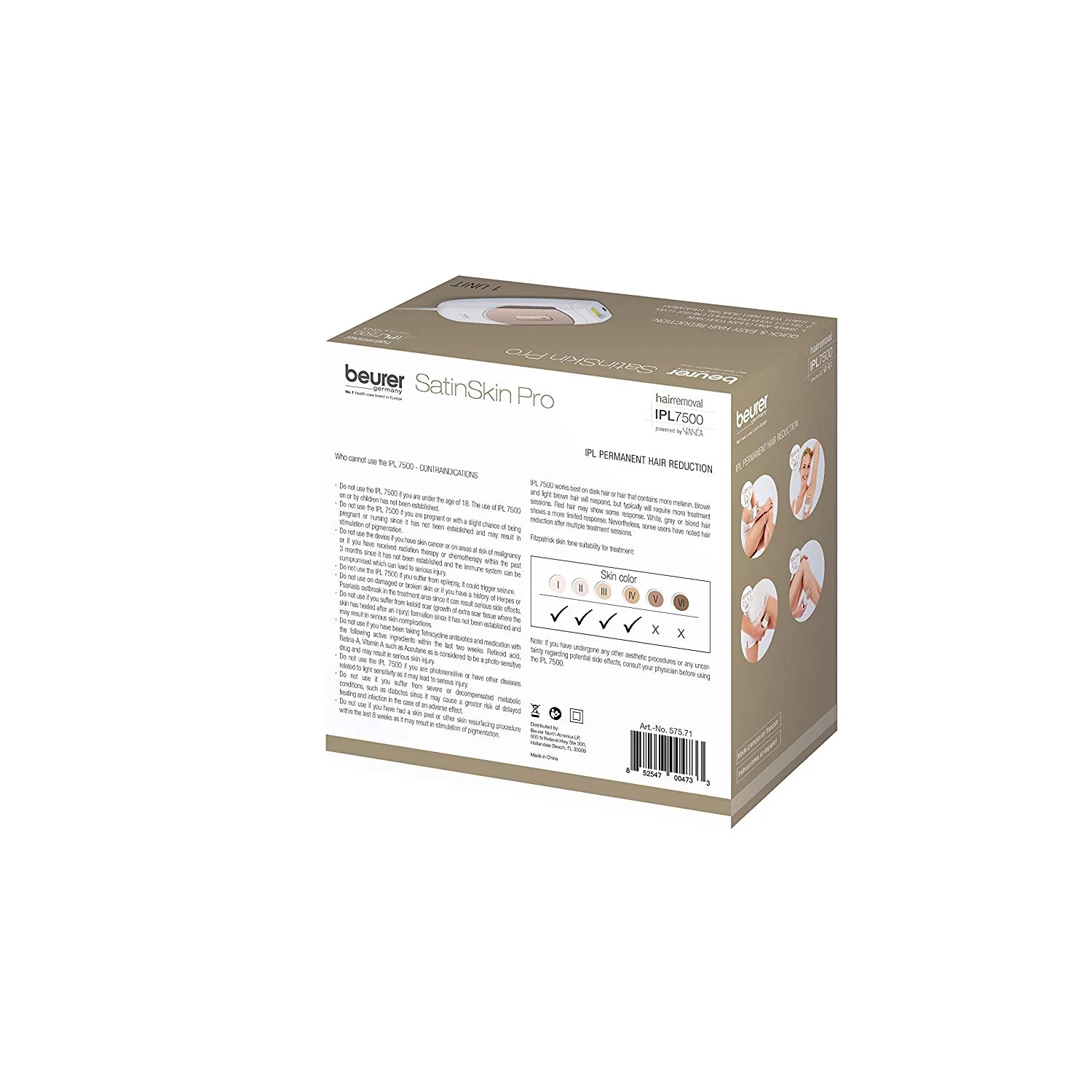 Beurer Ipl7500 Permanent H/Removal 150,000 Light Pulses - Image 4