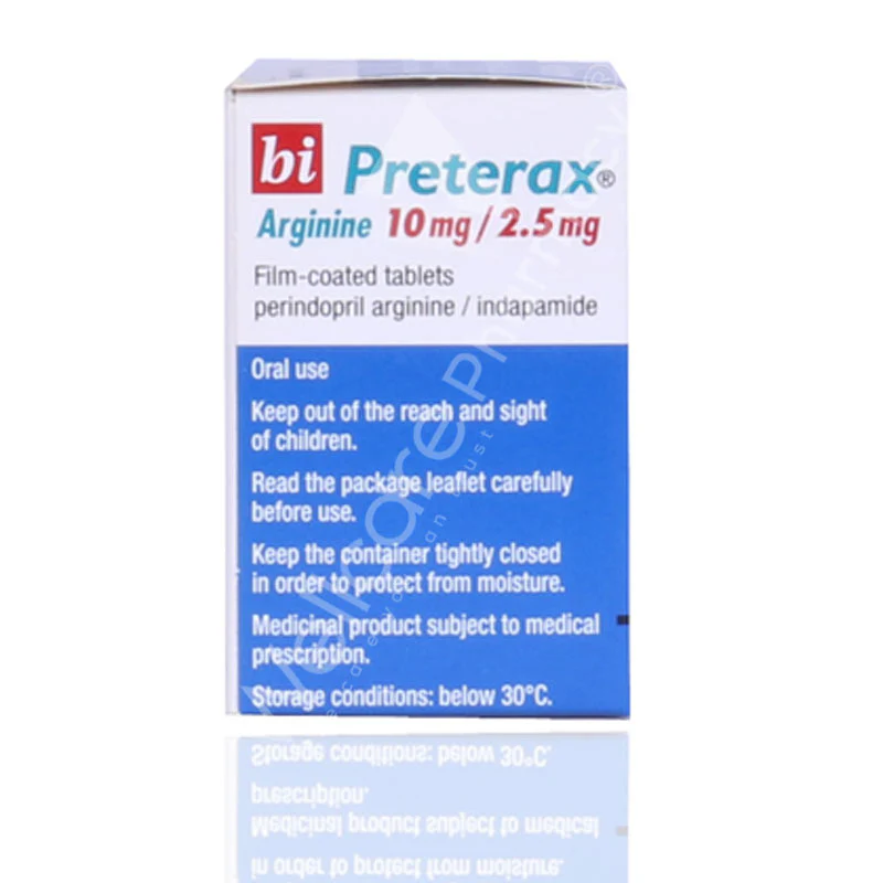 Bi Preterax 10mg/2.5mg Tablets 30'S - Image 3