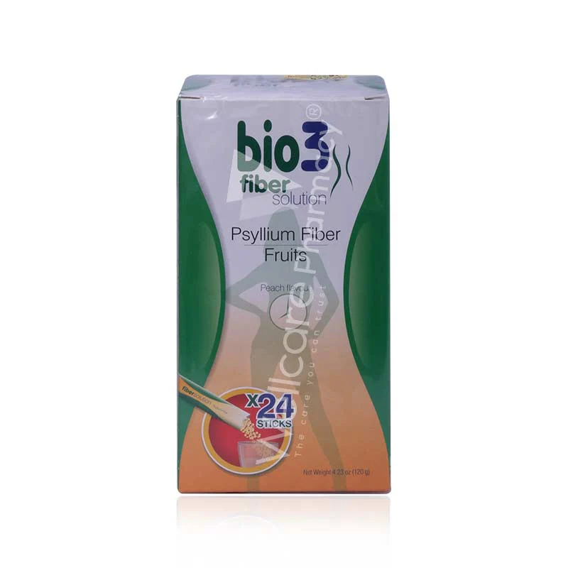 Bio 3 Fiber With Fruits Sticks 24'S