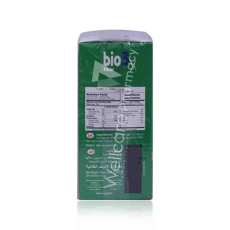 Bio 3 Fiber With Fruits Sticks 24'S - Image 3