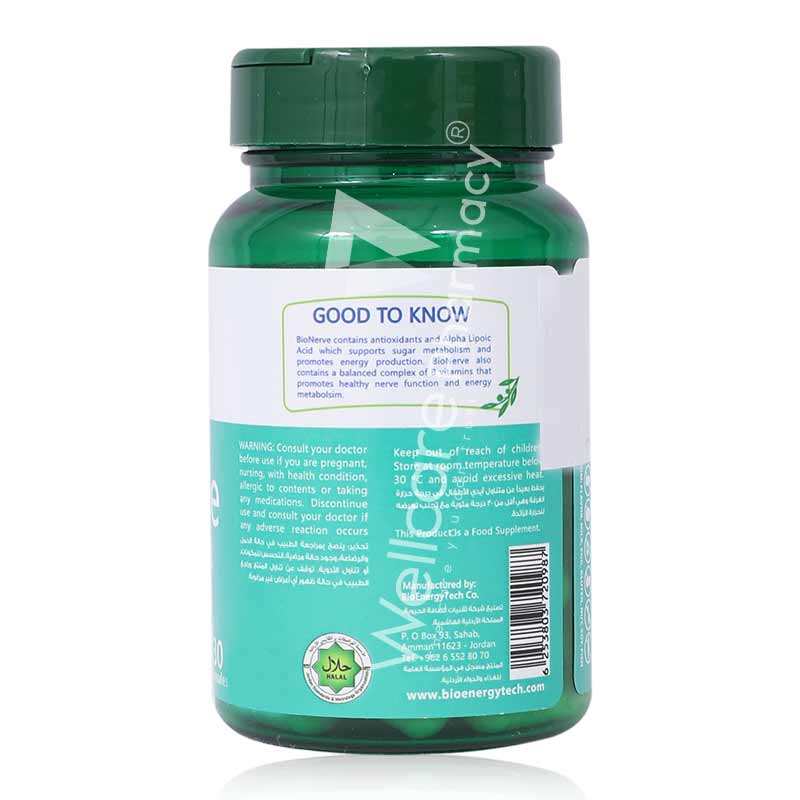 Bio Energy Tech Bionerve Capsules 30'S - Image 3