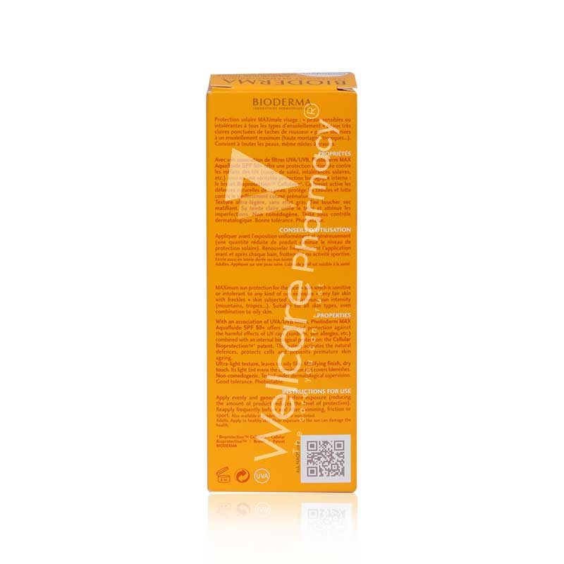 Bioderma Photoderm Max Spf50+ Light Colour Aqua Fluid 40ml - Image 3