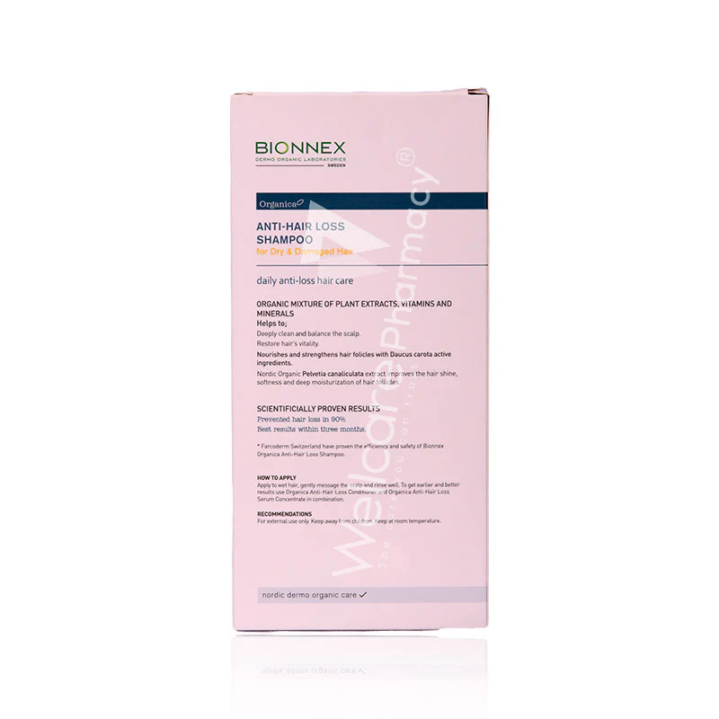 Bionnex Organica Anti-Hair Loss Shampoo For Dry And Damaged Hair 300ml - Image 3
