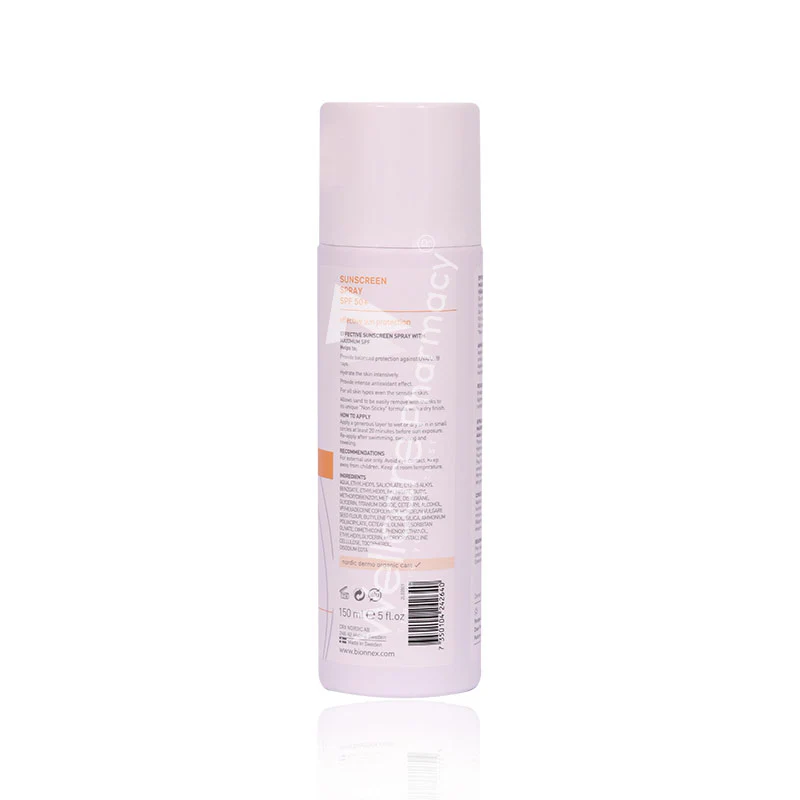 Bionnex Preventiva Sunscreen Spray Spf 50+ 150ml-5030501 - Image 3