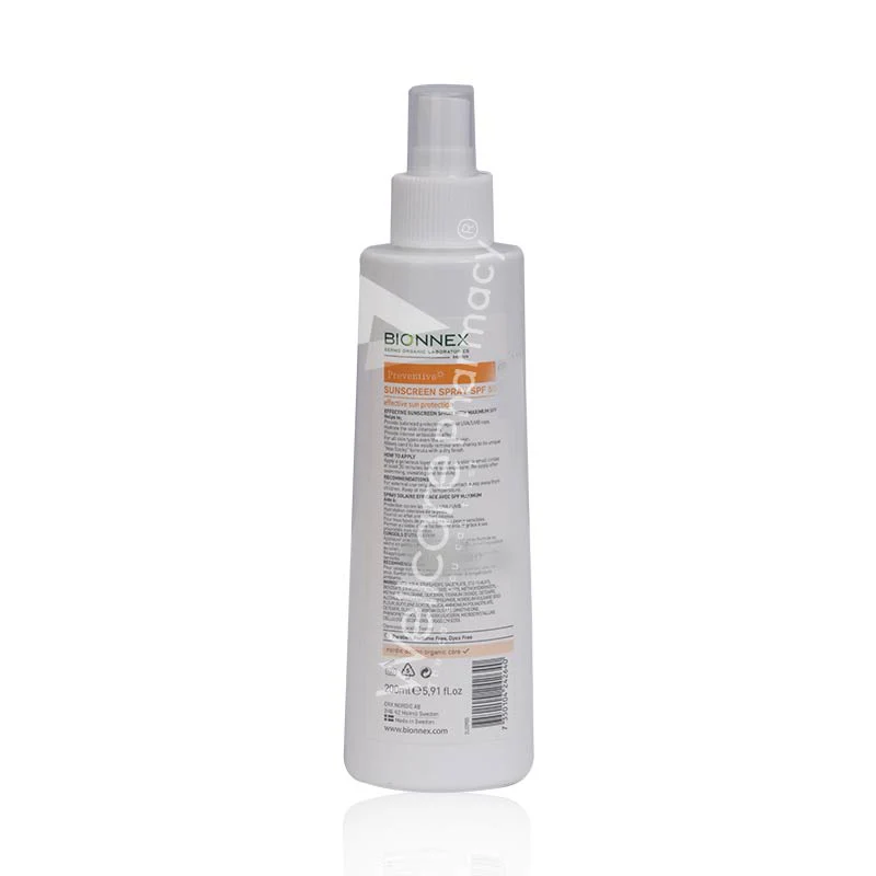Bionnex Preventiva Sunscreen Spray Spf 50+ 200ml - Image 3
