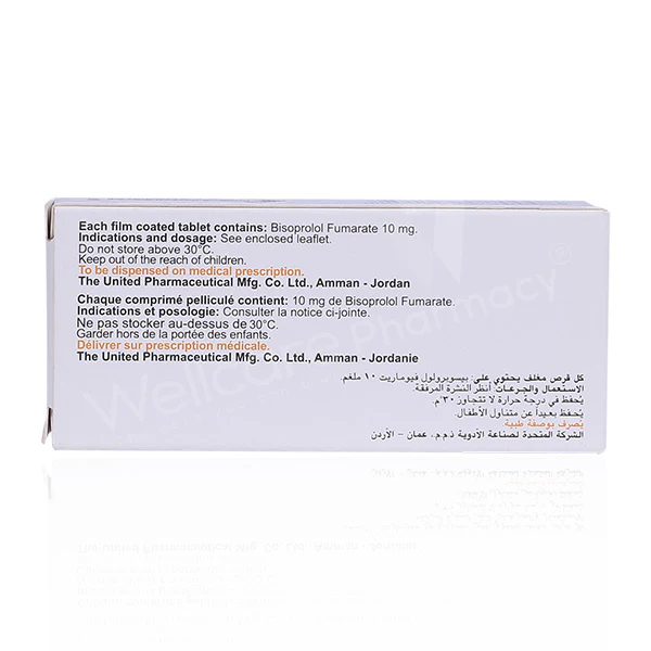 Bisoprol 10mg Tablet 30'S - Image 2