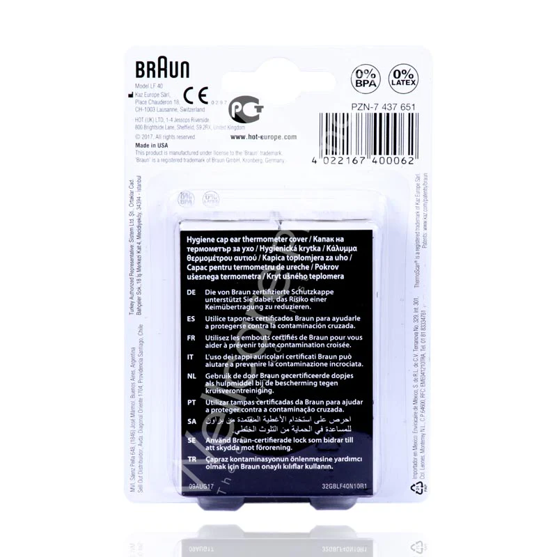 Braun Lf 40 Thermoscan Filter 40'S - Image 3