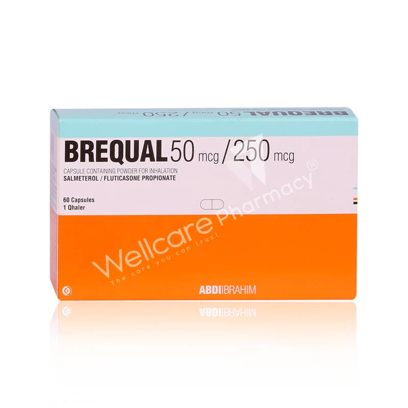 Brequal 50mcg/250mcg Inhalation Capsules 60'S