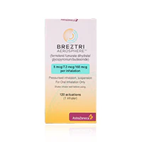 Breztri Aerosphere 5/7.2/160mcg Pressurised Inhalation Suspension 120 Actuations - Image 2