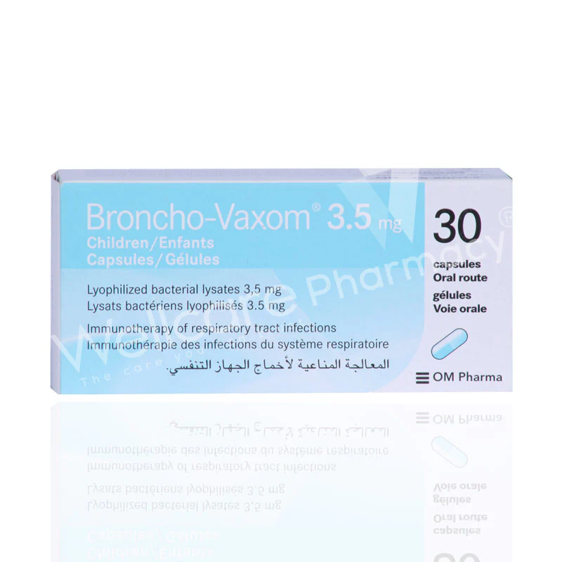 Broncho Vaxom 3.5mg Children Capsules 30'S