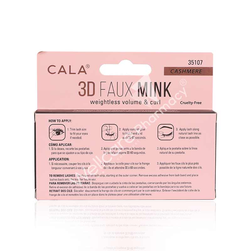 Cala 3d Faux Mink Lashes-Cashmere-35107 - Image 3
