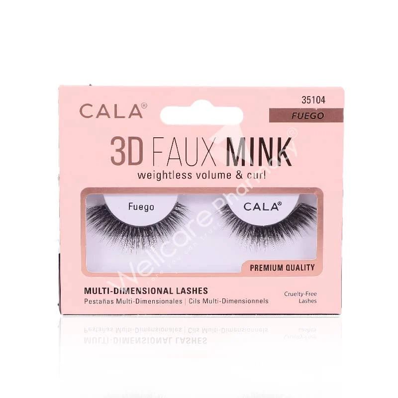 Cala 3d Faux Mink Lashes Fuego-35104