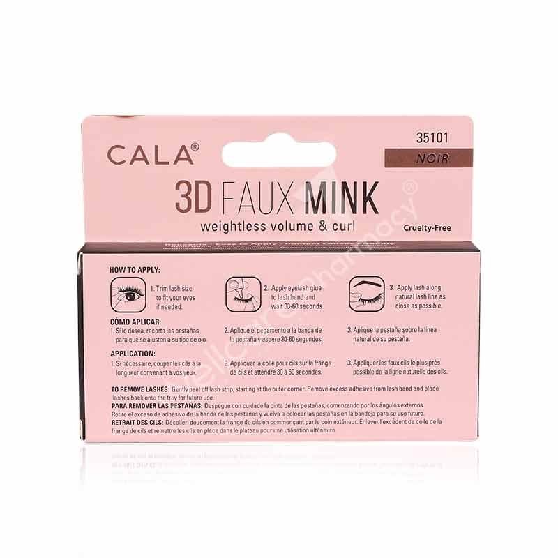 Cala 3d Faux Mink Lashes Noir -35101 - Image 3