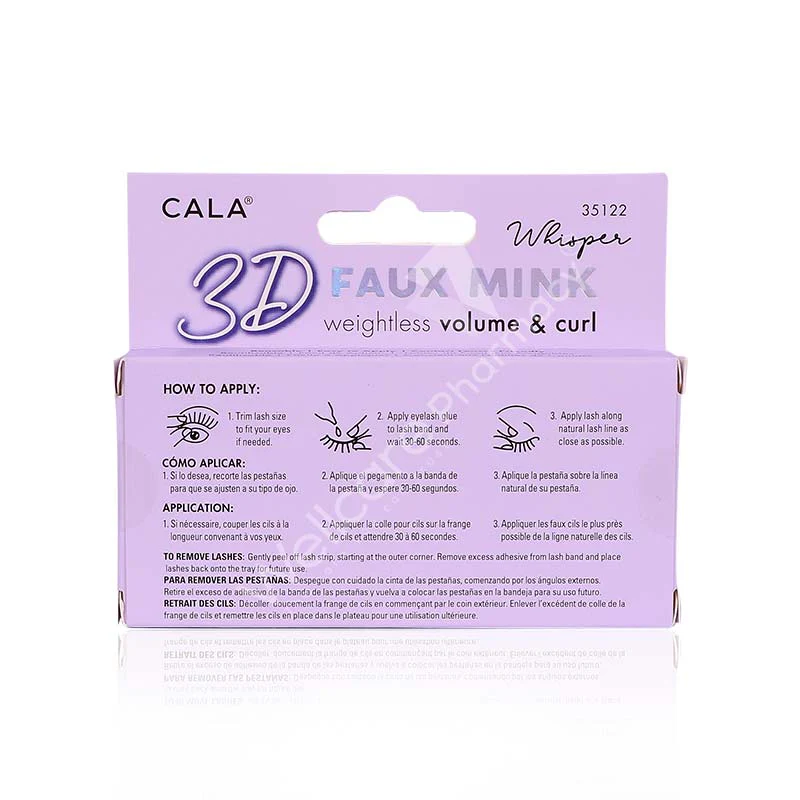 Cala 3d Faux Mink Lashes Whisper-35122 - Image 3