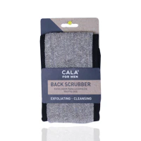 Cala Back Scrubber For Men Taupe Black - Image 2