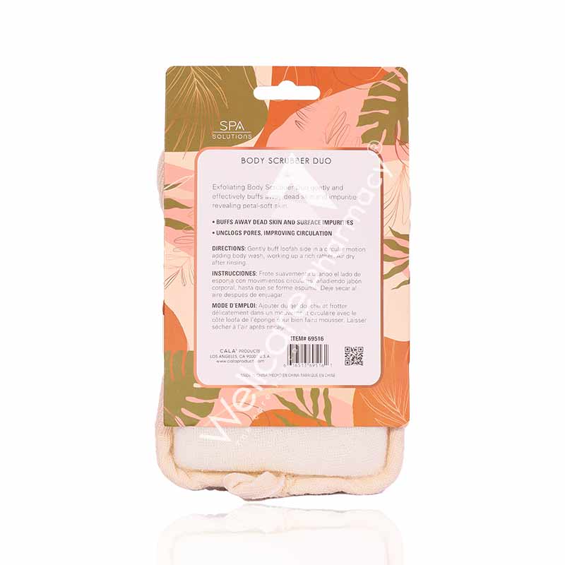 Cala Body Scrubber Duo Beige-69516 - Image 3