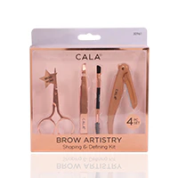 Cala Brow Artistry Shaping & Defining Kit Rose Gold 4pc - 50961 - Image 2