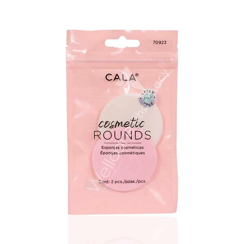 Cala Cosmetic Sponges Round 2pc - 70923