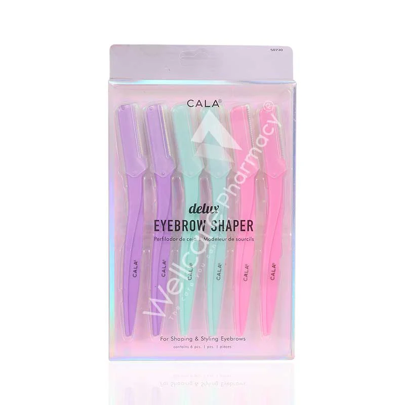 Cala Deluxe Eyebrow Shaper 6pc - 50730