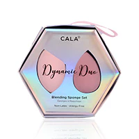 Cala Dynamic Duo Blending Sponge Baby Pink And Mauve -76084 - Image 2