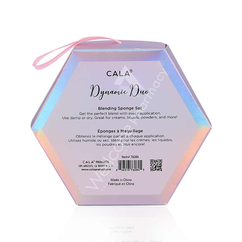Cala Dynamic Duo Blending Sponge Baby Pink And Mauve -76084 - Image 3