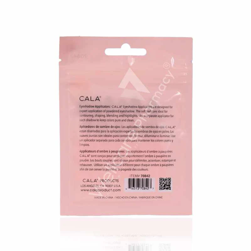 Cala Eye Shadow Applicators One Tip 12pc -70842 - Image 3